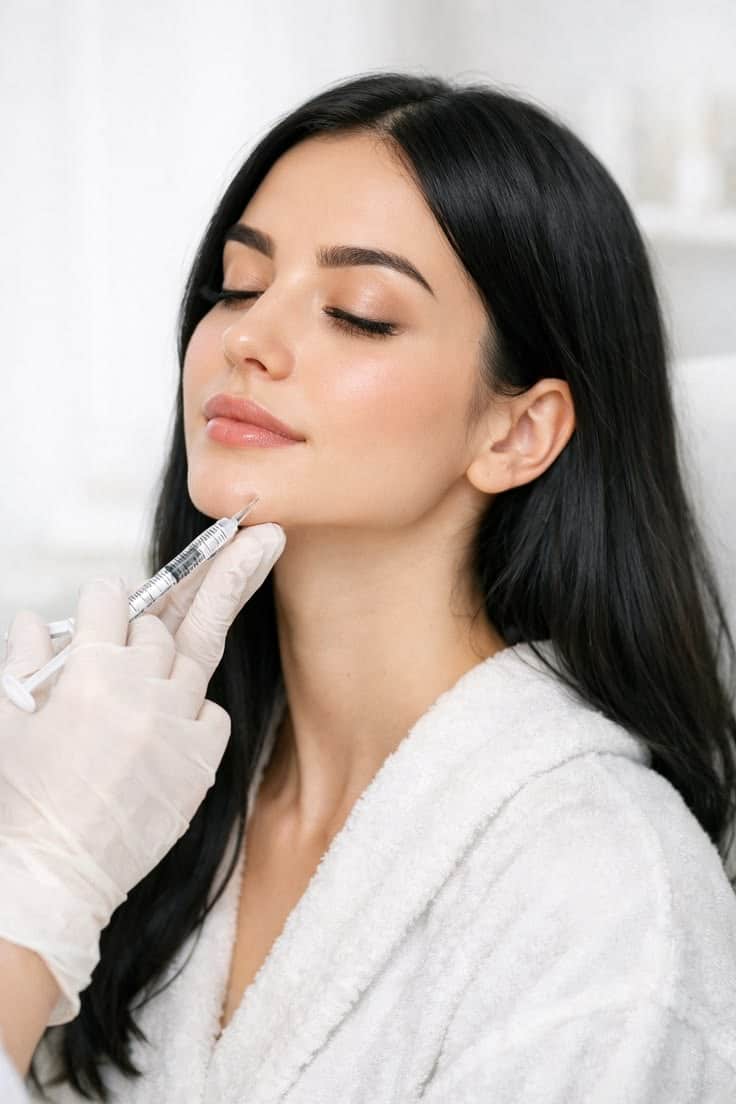 Naturally enhanced, smooth, and beautifully balanced facial structure following precise dermal filler treatment