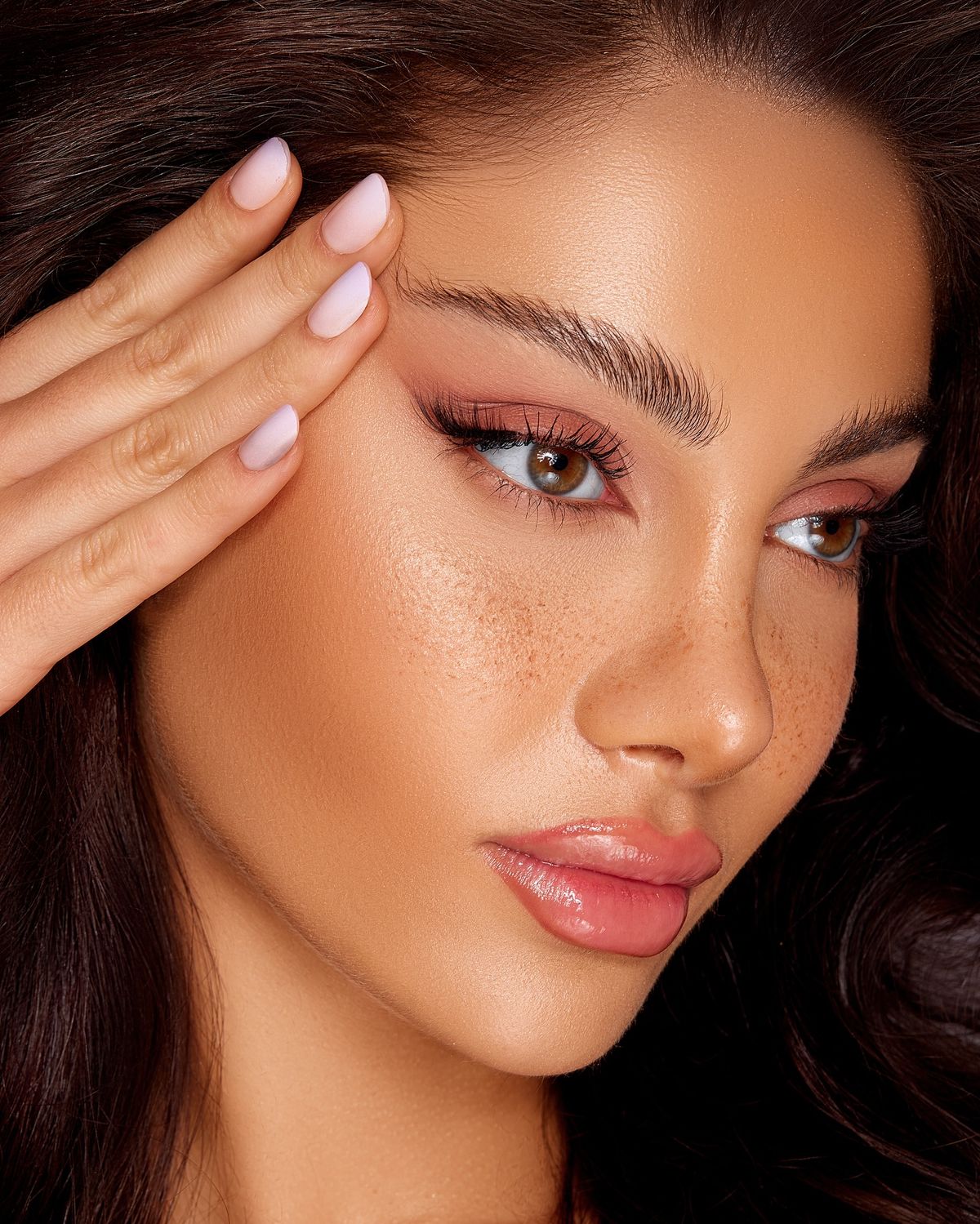 Clinical progressive before and after under eye filler transformation logs tracing volume adjustments