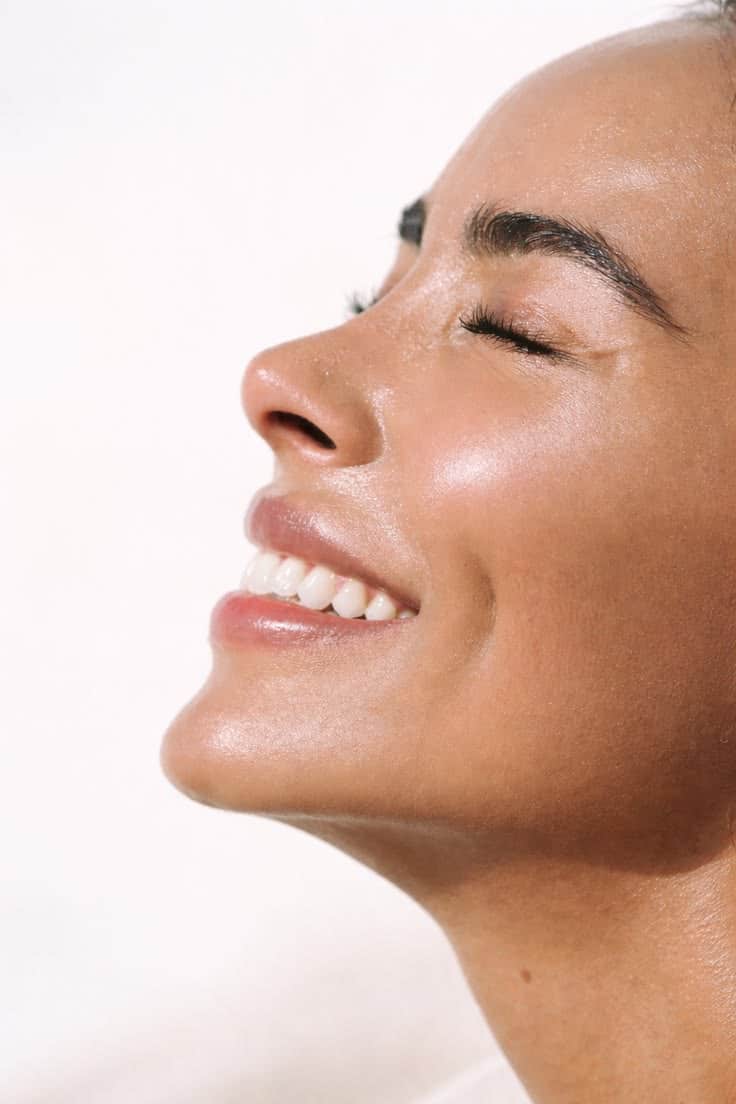Progress mapping tracker highlighting clinical before and after skin renewal improvements